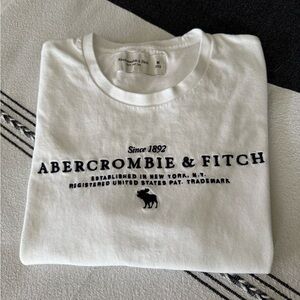 Abercrombie & Fitch Soft White Tee